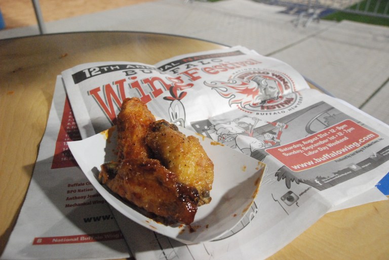 These wings were delicious. Trust me. 