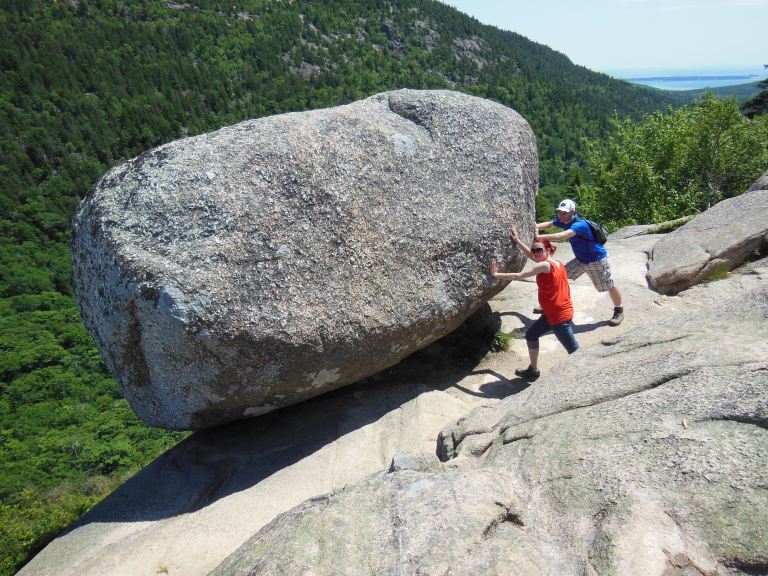 I advocate healthy exercise, like trying to push a giant boulder off a cliff.